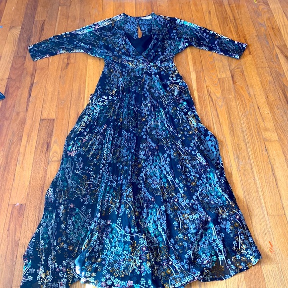 Anthropologie boho chic Moulinette Soeurs floral jumpsuit size 2 - Picture 6 of 10